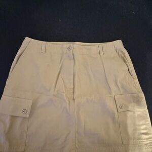 Ralph Lauren Tan Cotton Skirt